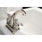 Kingston Brass KB5616PL Restoration 4" Centerset Bathroom Faucet, Polished Nickel KB5616PL - alternate 2